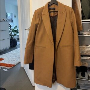 Zara Camel Brown Coat